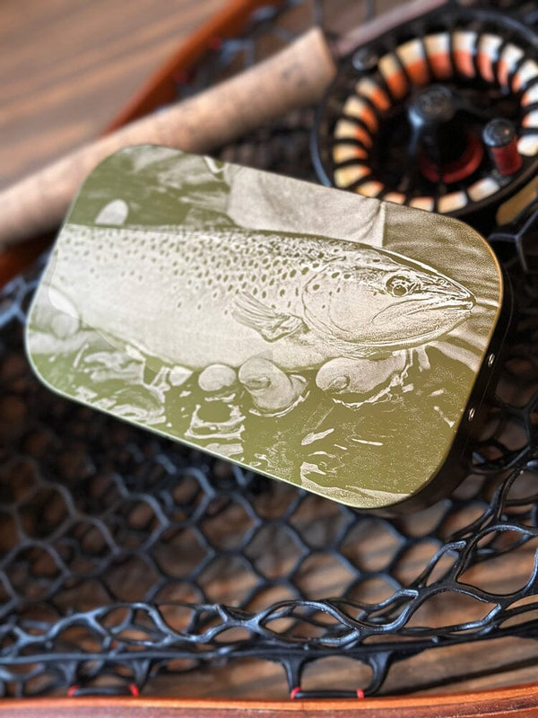 Custom Photo Aluminum Fly Box - Fly Fishing Box