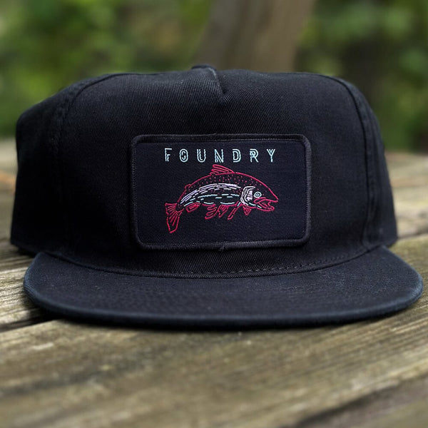 Neon Rainbow Trout - Relaxed Strapback