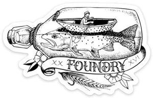 Keep Em' Soggy - Fly Fishing Sticker - Quietforest 