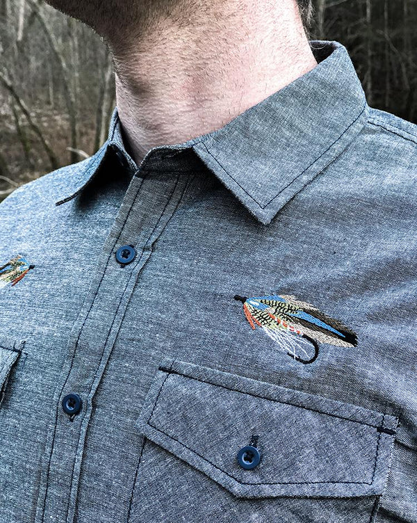 Classic Streamer -  Button Up