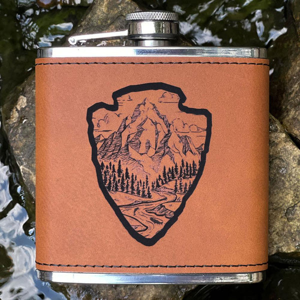 Arrowhead Flask - Customizable