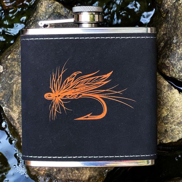 Feathers Flask - Customizable