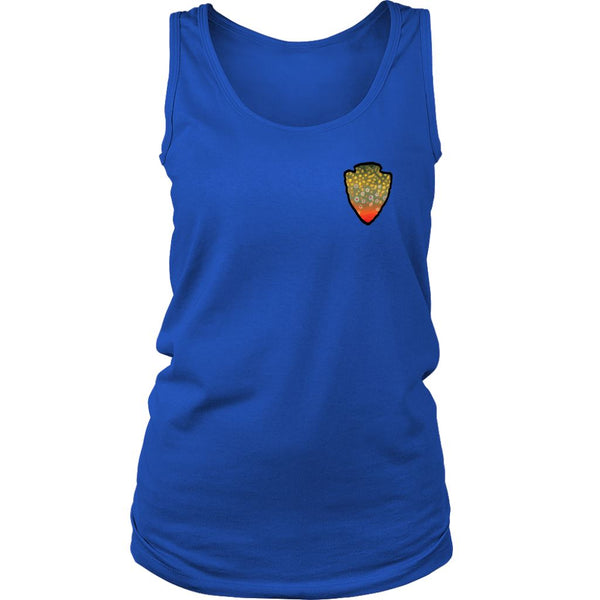 The Parks - Brook Trout - Womens Tank - Quietforest 