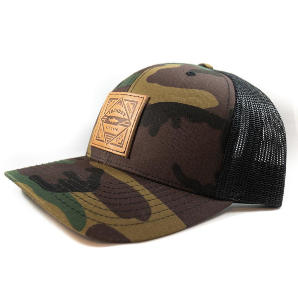 4 Corners - Curved Bill - Camo - Quietforest 