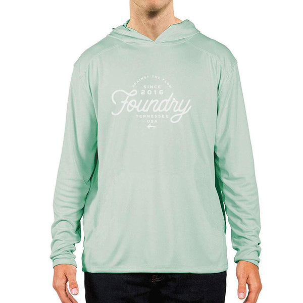 Sea Grass - UPF 50+ Long Sleeve - Fly Fishing Hoodie - Quietforest 