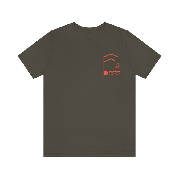 Geometric Fly - Fly Fishing Tee
