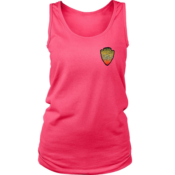 The Parks - Brook Trout - Womens Tank - Quietforest 