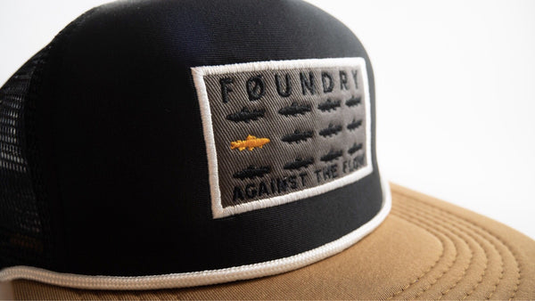 Against The Flow - Mesh Back Hat - Quietforest 