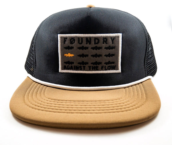 Against The Flow - Mesh Back Hat - Quietforest 