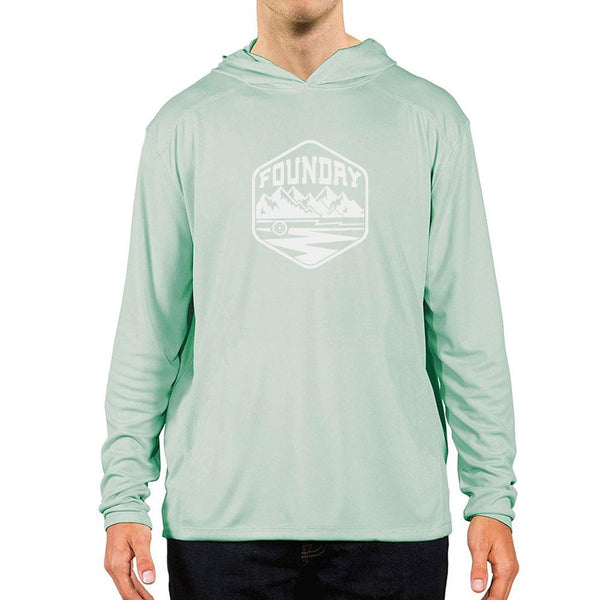 Sea Grass - UPF 50+ Long Sleeve - Fly Fishing Hoodie - Quietforest 