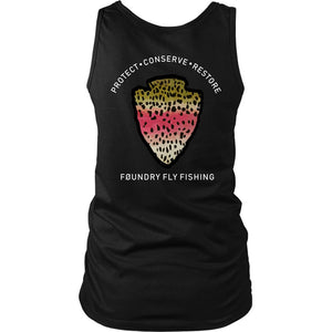 The Parks - Rainbow Trout - Womens Tank - Quietforest 