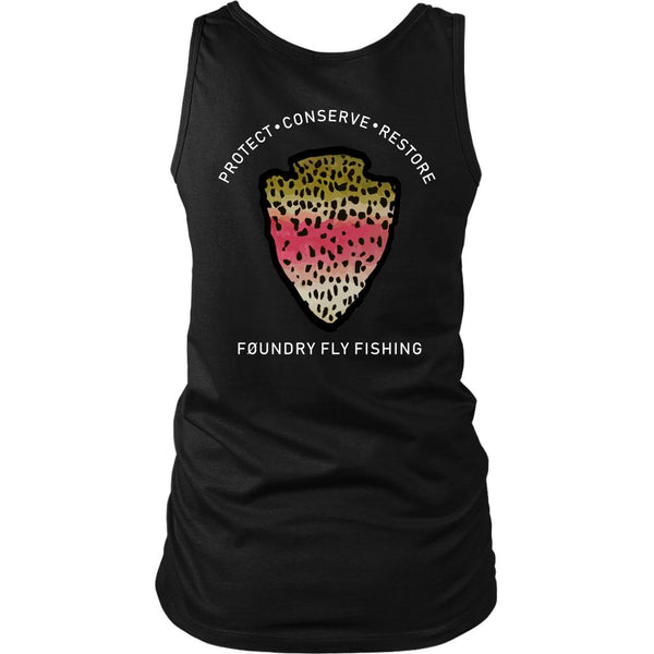 The Parks - Rainbow Trout - Womens Tank - Quietforest 