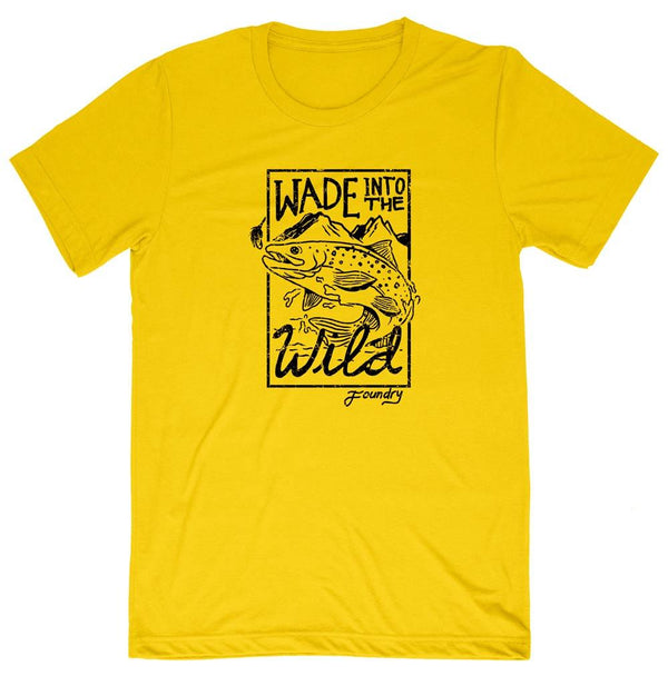 Wade Into The Wild Shirt - Color Options - Fly Fishing Shirt - Quietforest 